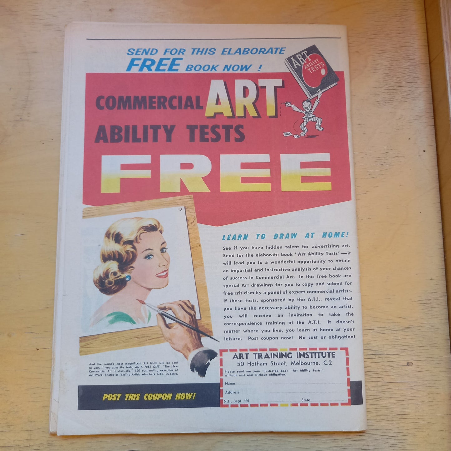 Vintage Magazine New Idea September 24 1966-Vintage Magazines > Women’s Magazines > 1960s Ephemera-Tilbrook and Co