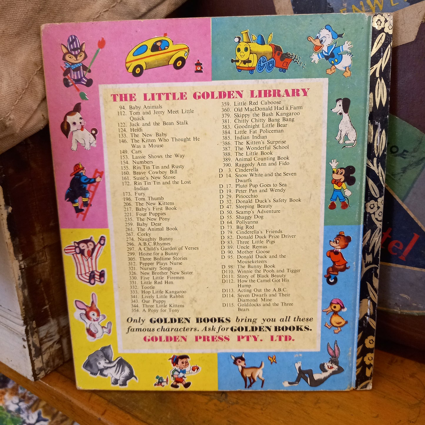 Nursery Rhymes - A Little Golden Book #286-Book-Tilbrook and Co