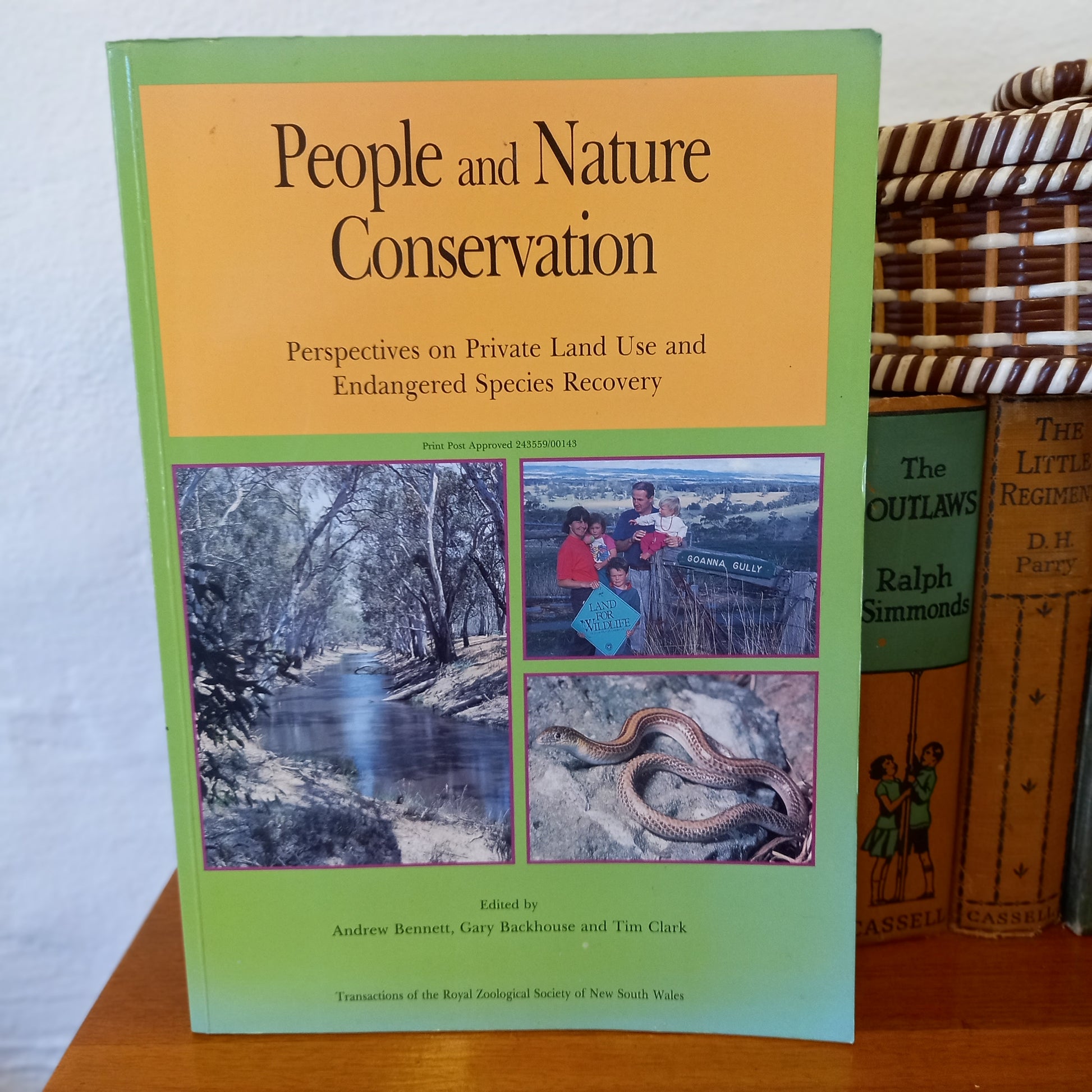 People and nature conservation by Andrew Bennett; Gary Backhouse; Tim Clark-Books-Tilbrook and Co