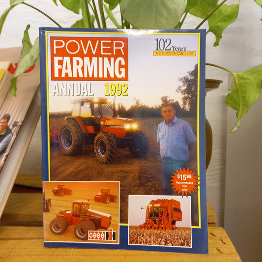 Power Farming Annual 1992 – Edited by J. Bayard-Vintage Technical Manual-Tilbrook and Co