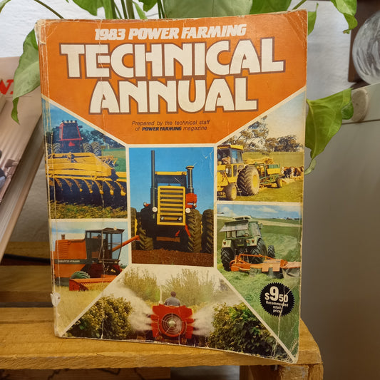 Power Farming Technical Annual 1983 – Edited by Barry Badger-Vintage Technical Manual-Tilbrook and Co