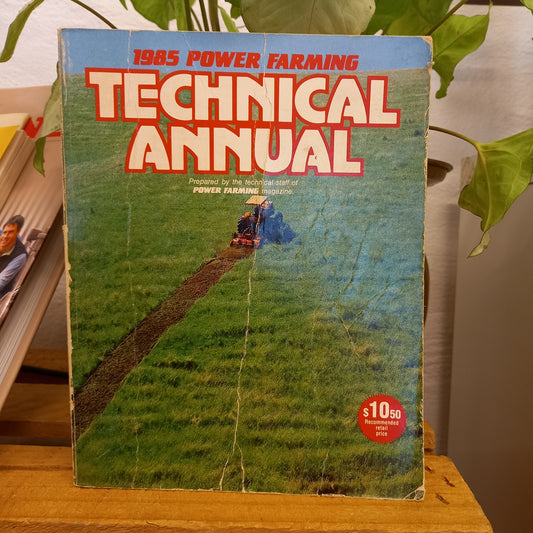 Power Farming Technical Annual 1985 – Edited by J. Fern-Vintage Technical Manual-Tilbrook and Co