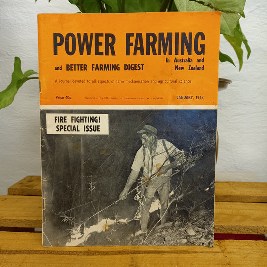 Power Farming and Better Farming Digest – January 1968 Edition-Vintage Agricultural Journal-Tilbrook and Co