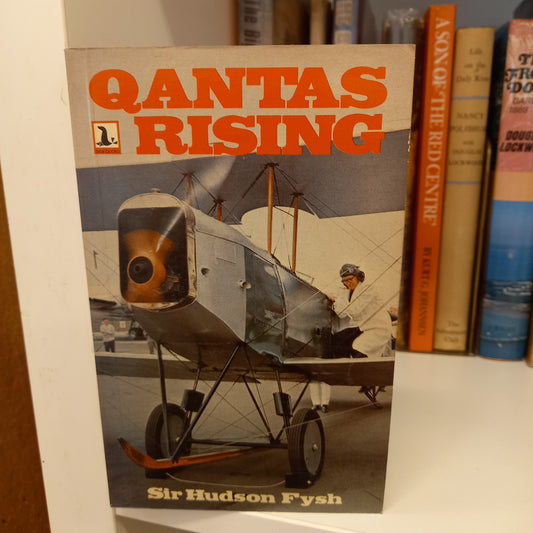 Qantas Rising by Sir Hudson Fysh | Founding History of Qantas | Seal Books Edition (1978)-Aviation History / Memoir-Tilbrook and Co
