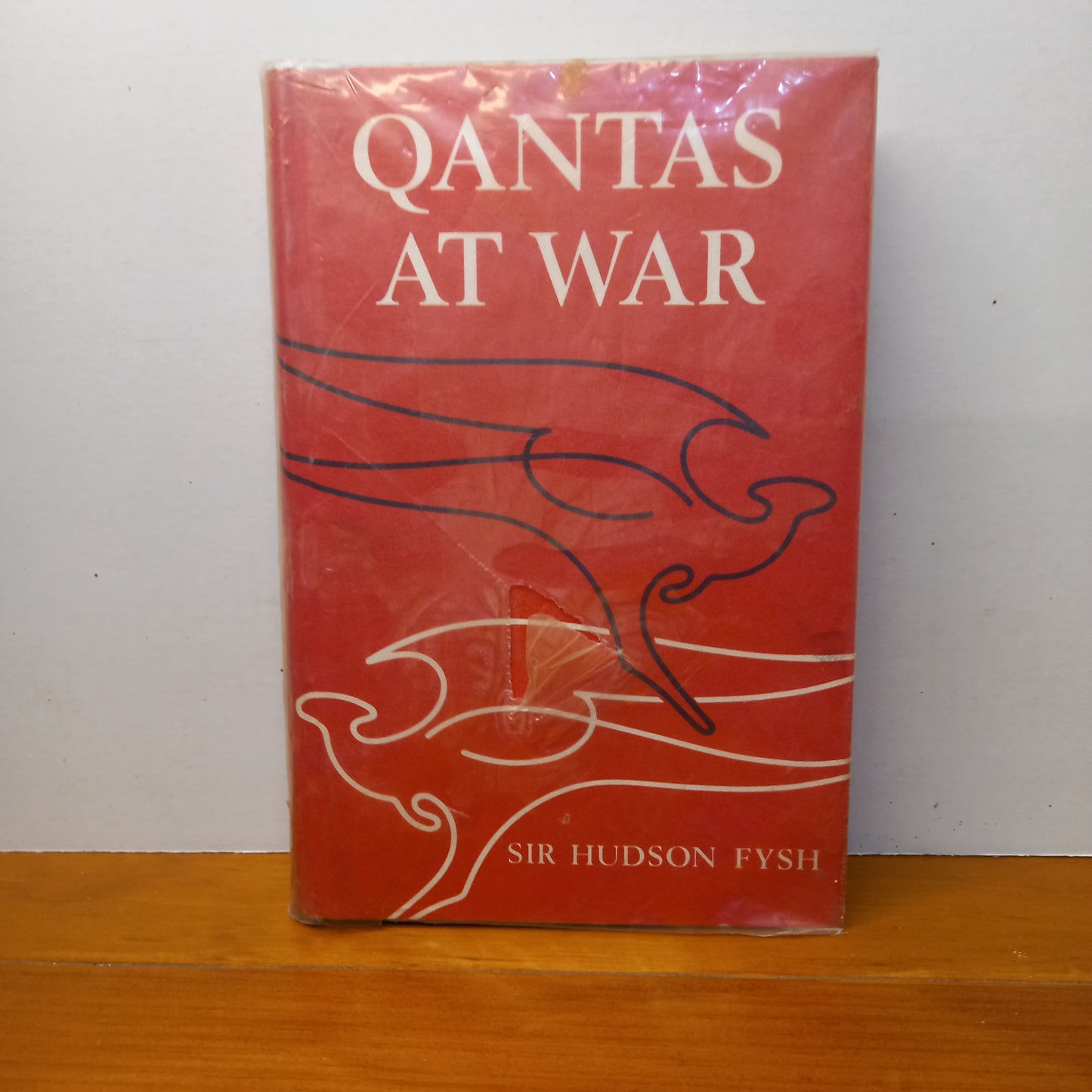 Qantas at War by Sir Hudson Fysh | WWII Role of Qantas Airways | First Edition (1968)-Aviation History / Military History / Australian Airlines-Tilbrook and Co