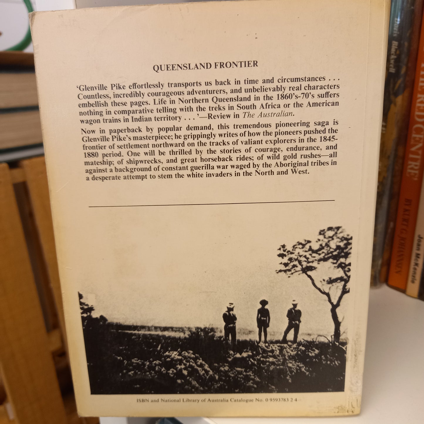 Queensland frontier by Glenville Pike-Books-Tilbrook and Co
