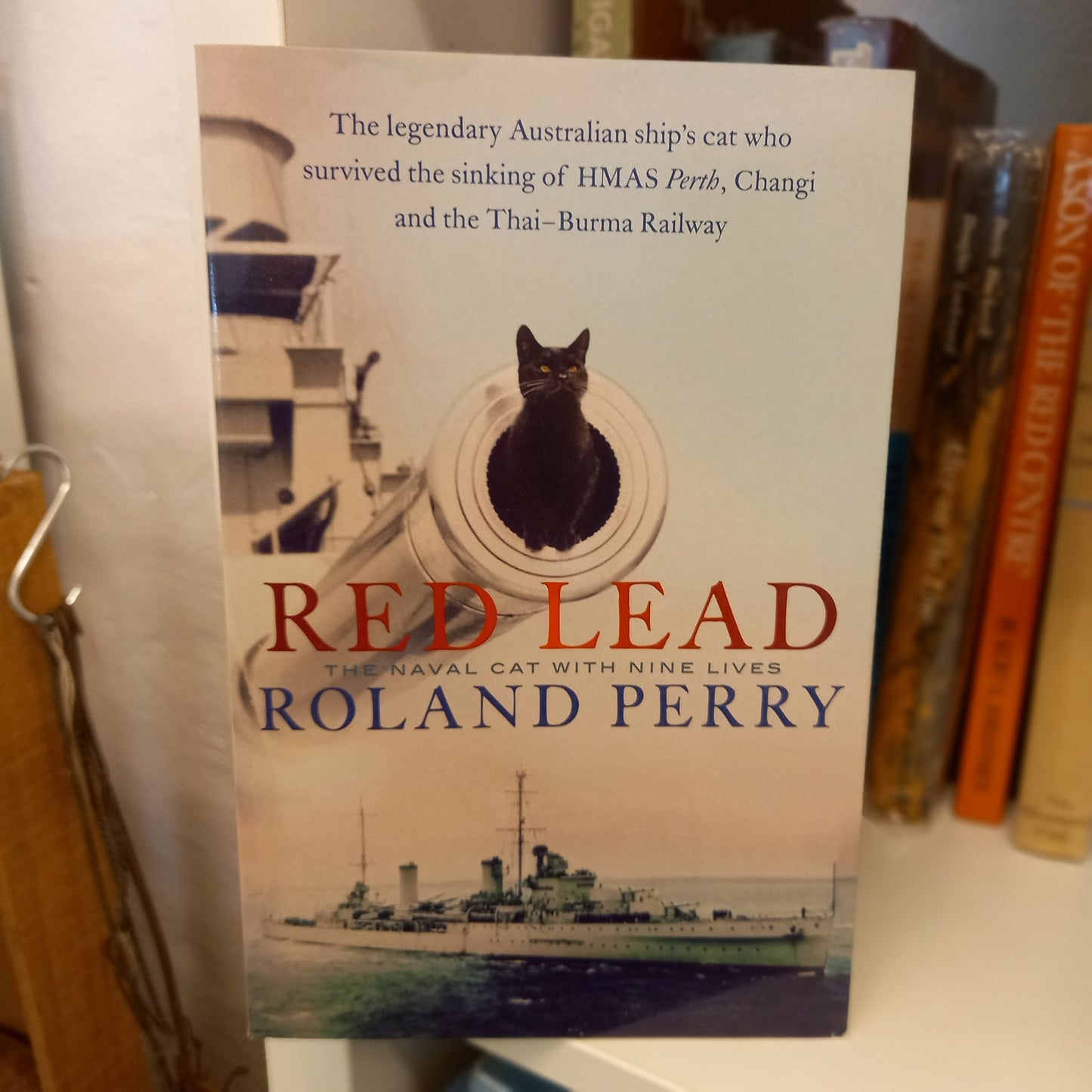 Red Lead the naval cat with nine lives by Roland Perry-Book-Tilbrook and Co