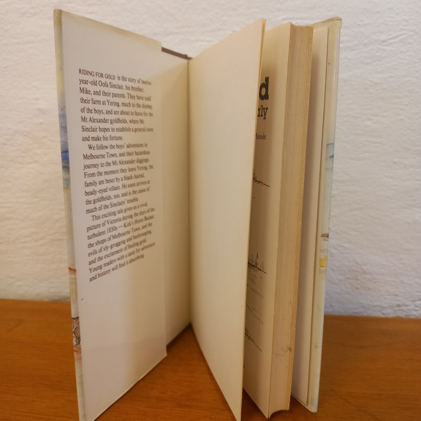 Riding for Gold by Merle Cazaly-Book-Tilbrook and Co