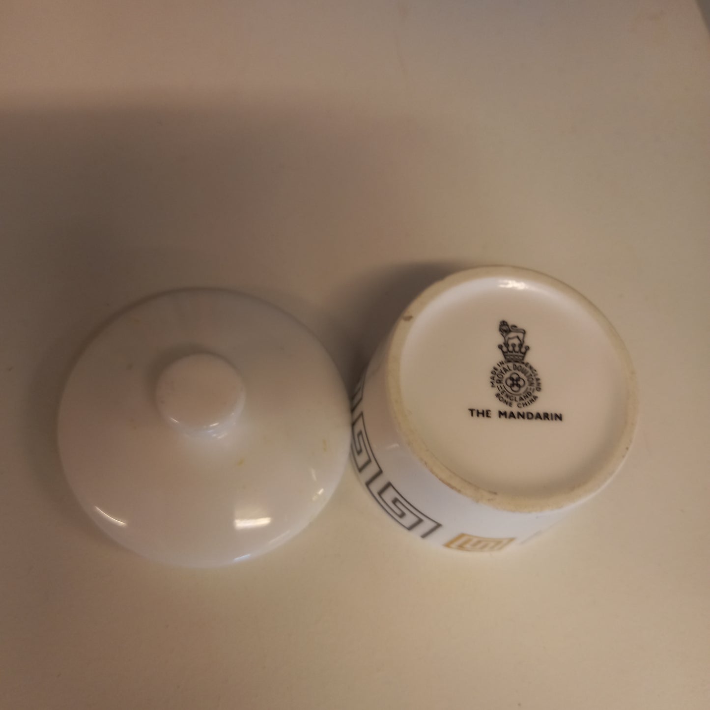 Royal Doulton Mandarin Trinket Dish – Small Vintage Porcelain Lidded Dish-Decor-Tilbrook and Co