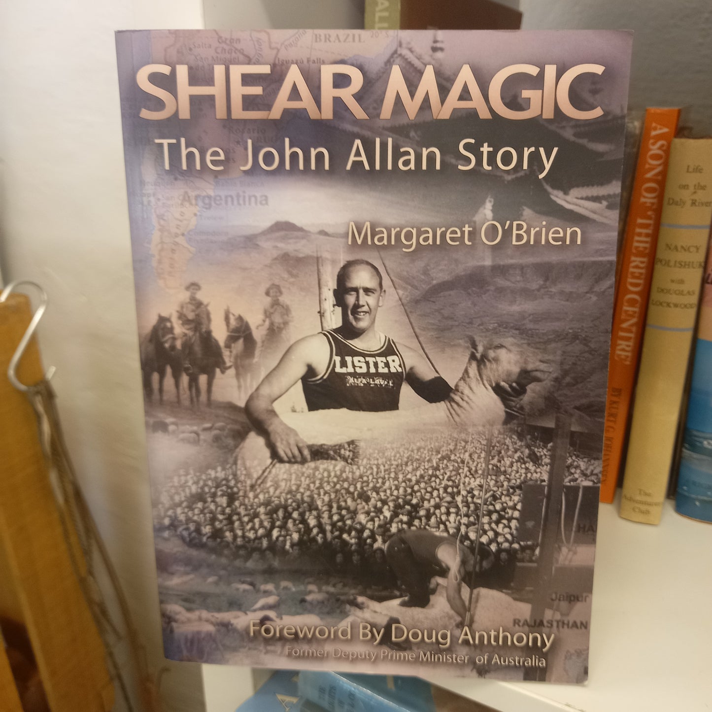 Shear Magic The John Allan Story by Margaret O'Brien-Book-Tilbrook and Co