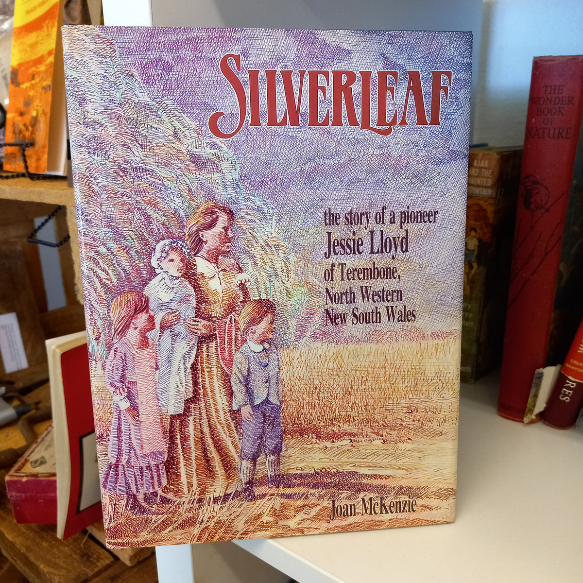 Silverleaf The Story of Jessie Lloyd by Joan McKenzie 1986 hardcover book
