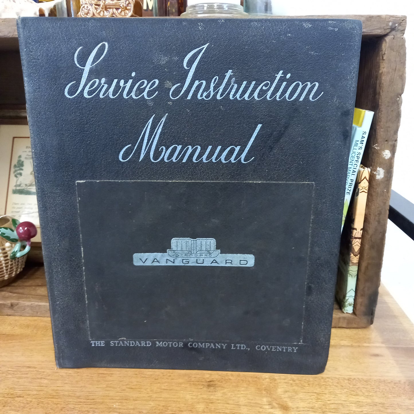Standard Vanguard Service Instruction Manual – 3rd Issue (No Date, Hardcover Binder)-Vintage Automotive Manual-Tilbrook and Co