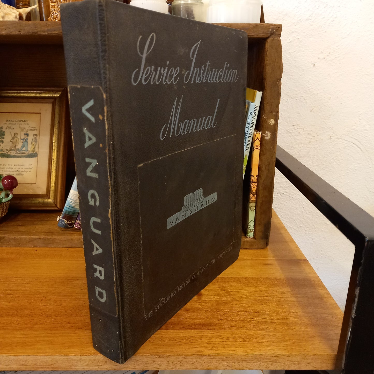 Standard Vanguard Service Instruction Manual – 3rd Issue (No Date, Hardcover Binder)-Vintage Automotive Manual-Tilbrook and Co