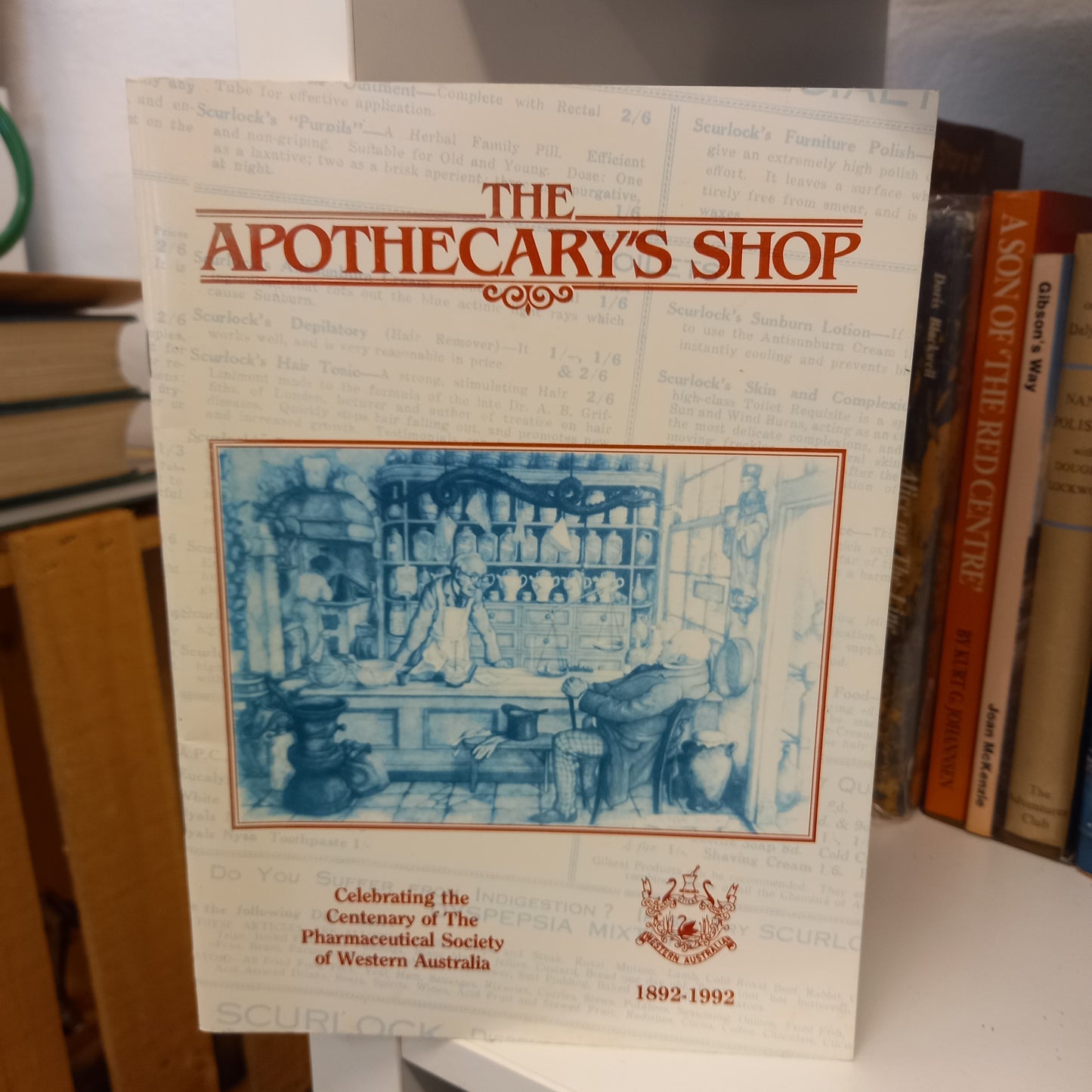 The Apothecary's shop by Geoff Miller-Books-Tilbrook and Co