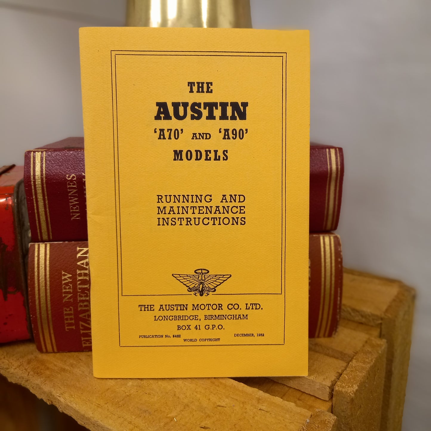 Reproduction of The Austin 'A70' and 'A90' Models: Running and Maintenance Instructions (December 1952)-Vintage Motoring Manual / Automotive Reference-Tilbrook and Co