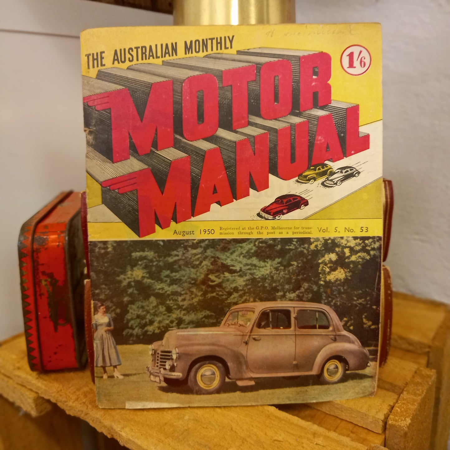 The Australian Monthly Motor Manual – August 1950, Vol. 5 No. 53-Vintage Motoring Periodical / Automotive History-Tilbrook and Co