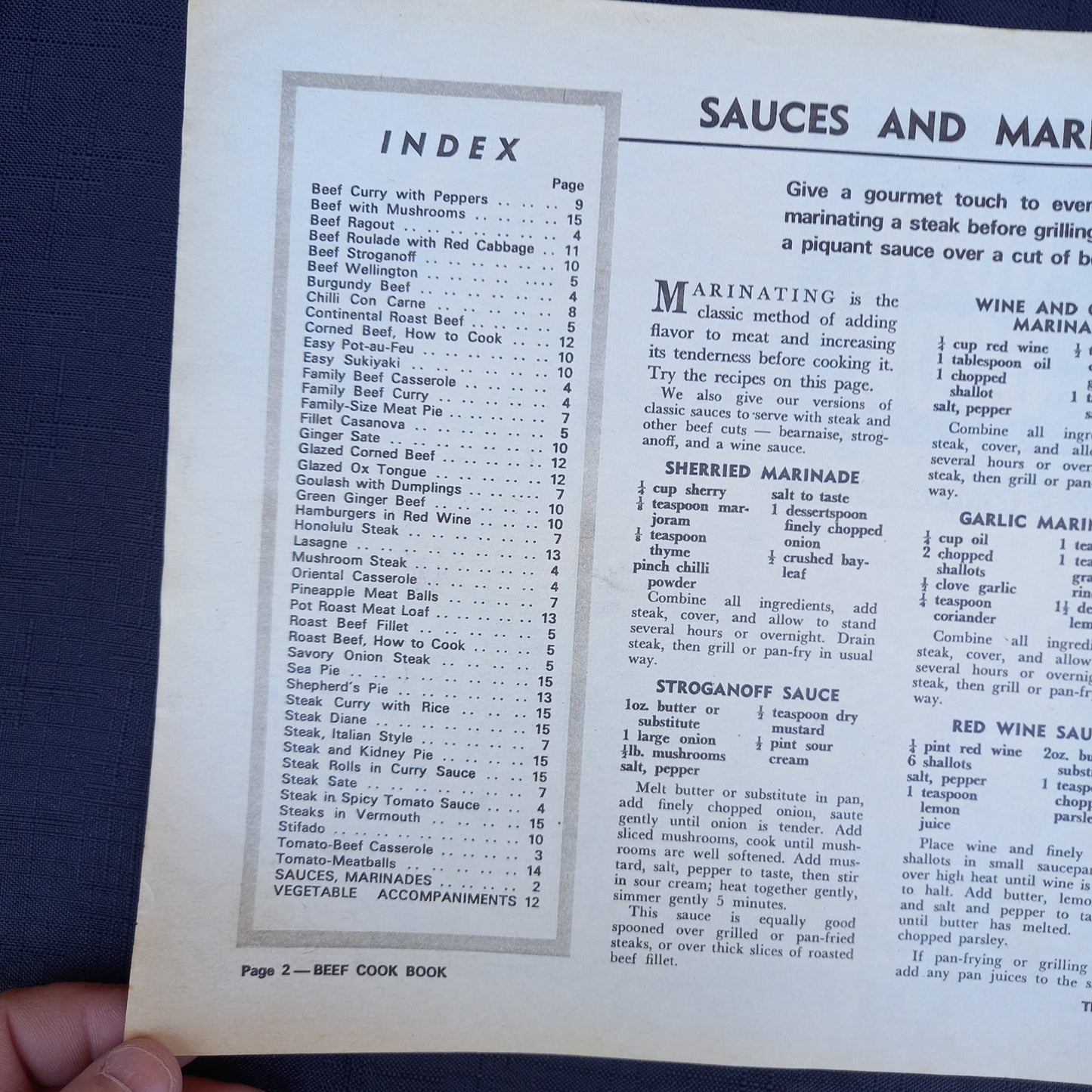 The Australian Women's Weekly presents Beef Cook Book-Ephemera-Tilbrook and Co