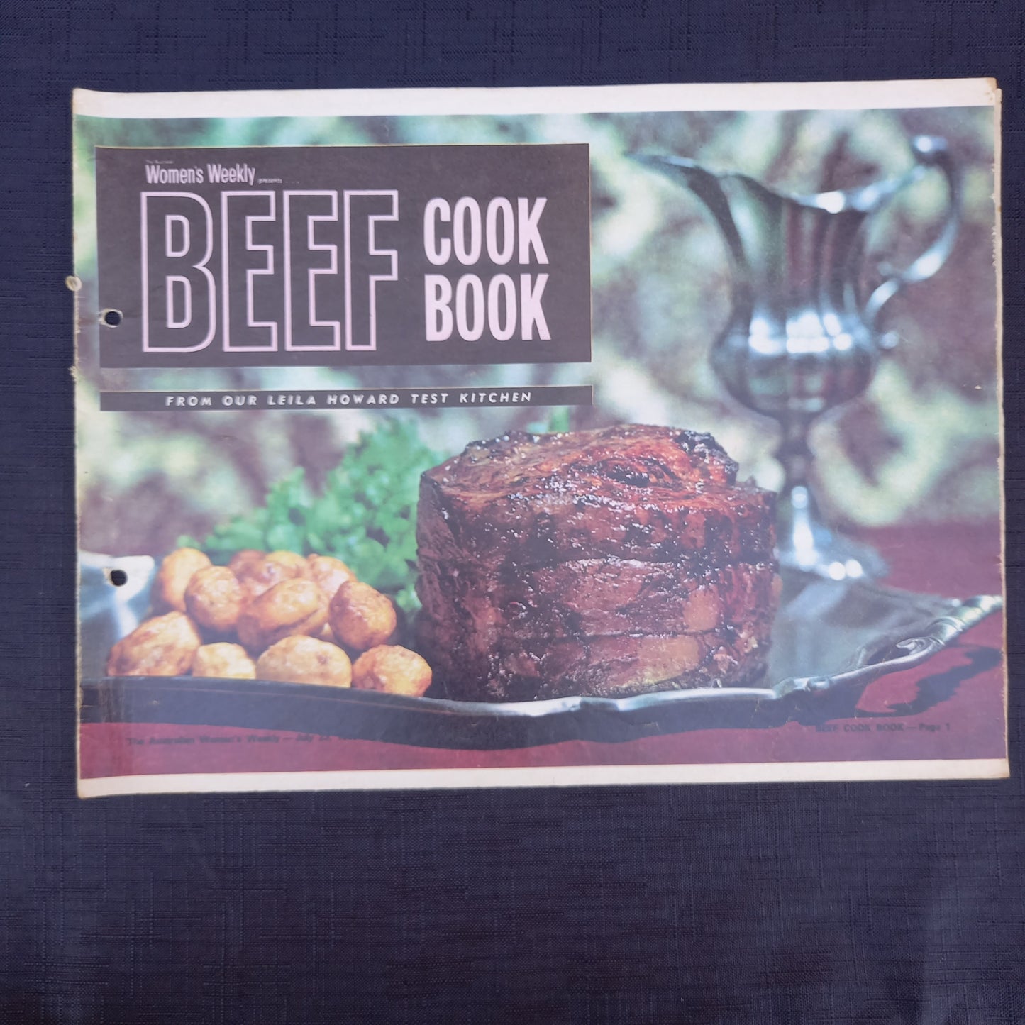 The Australian Women's Weekly presents Beef Cook Book-Ephemera-Tilbrook and Co