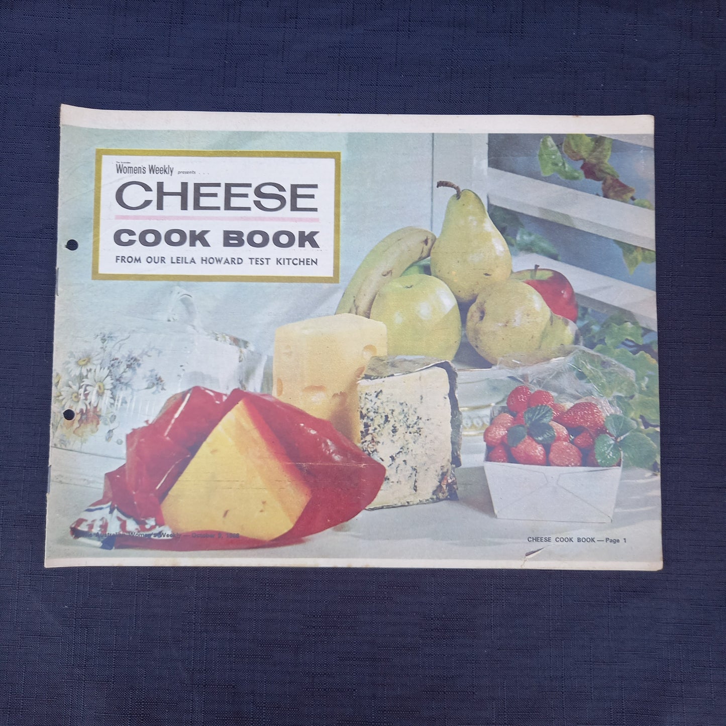 The Australian Women's Weekly presents Cheese Cook Book-Ephemera-Tilbrook and Co