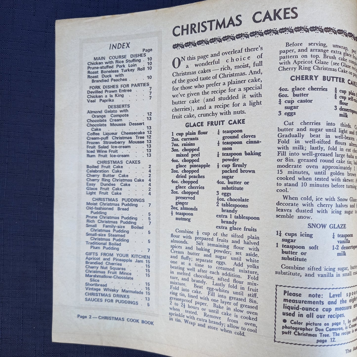 The Australian Women's Weekly presents Christmas Cook Book-Ephemera-Tilbrook and Co
