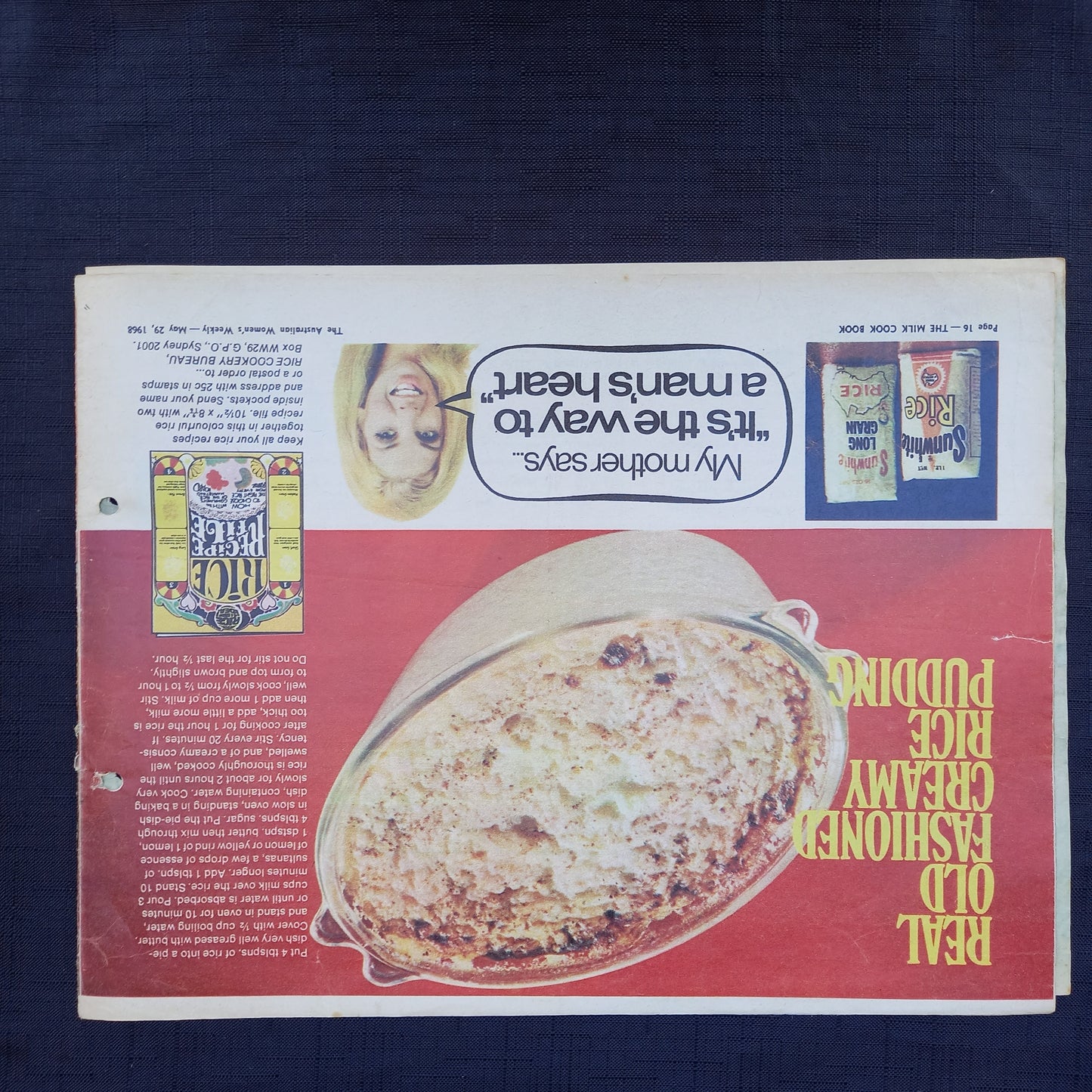 The Australian Women's Weekly presents the Milk Cook Book-Ephemera-Tilbrook and Co