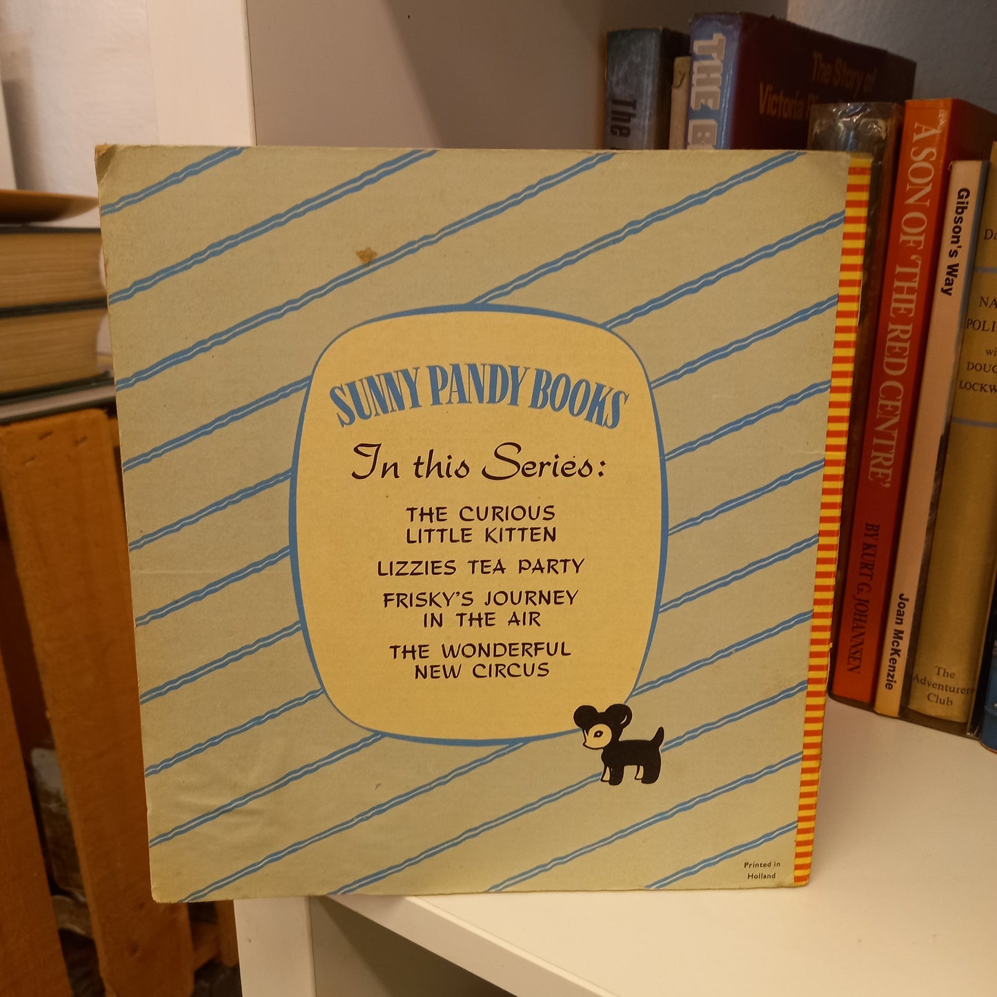 The Curious Little Kitten | Sunny Pandy Books Vintage Children's Story (1960s, Hardcover)-Vintage Children's Picture Book-Tilbrook and Co