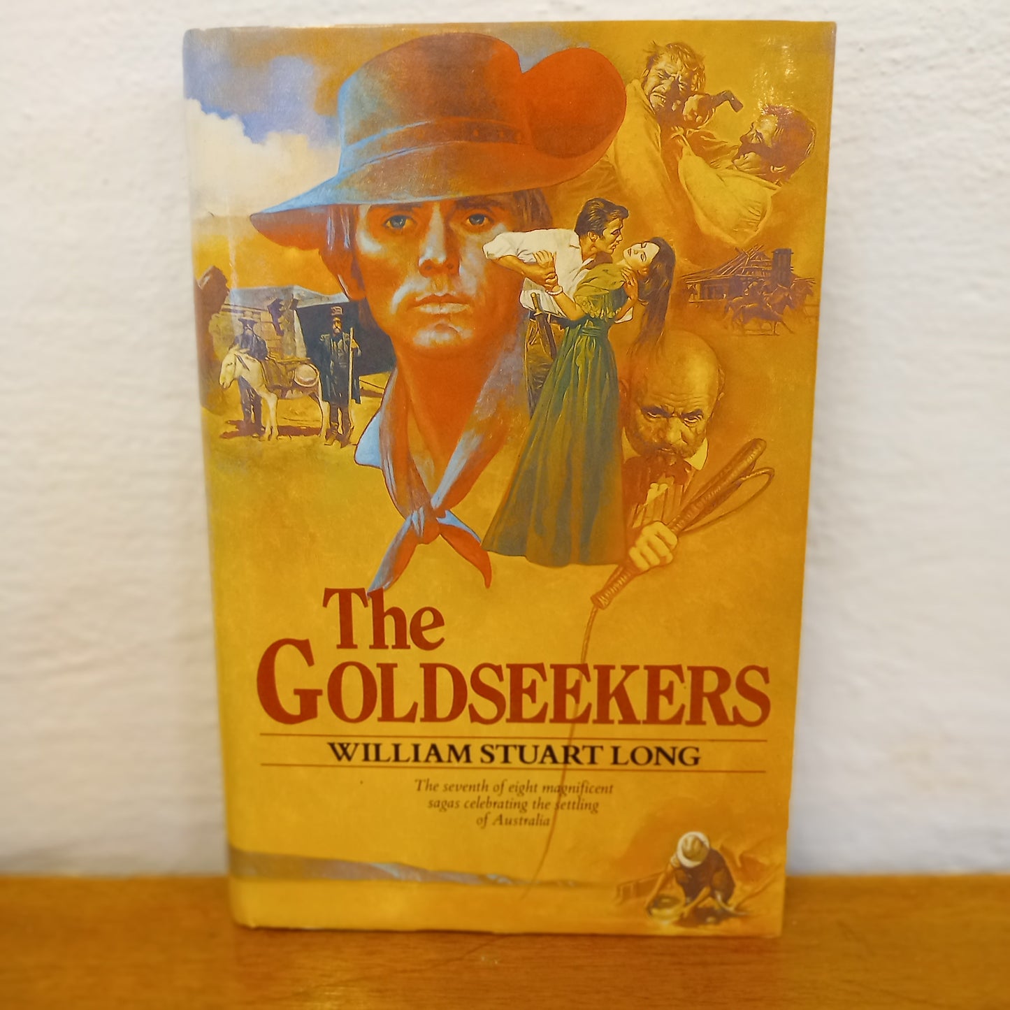 The Gold Seekers Volume 7 of The Australians by William Stuart Long-Book-Tilbrook and Co