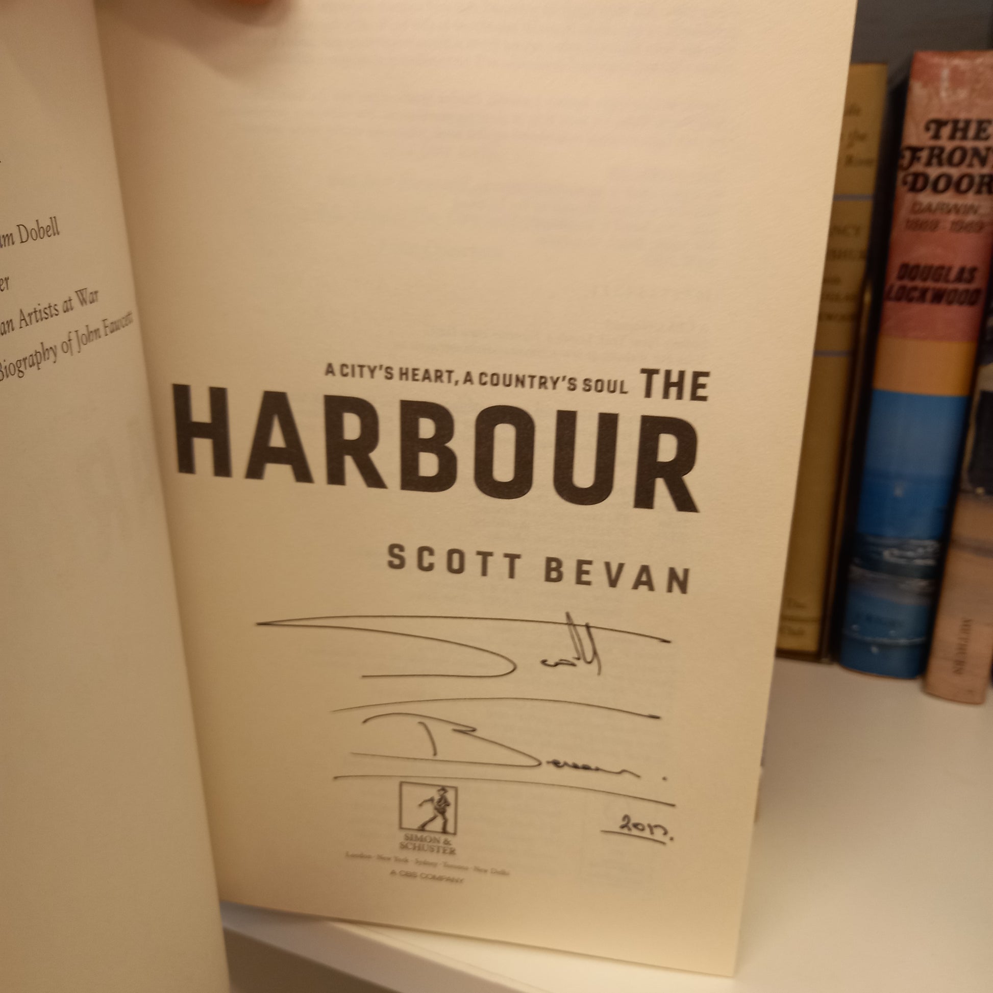 The Harbour A Citys Heart A Country's Soul by Scott Bevan-Book-Tilbrook and Co