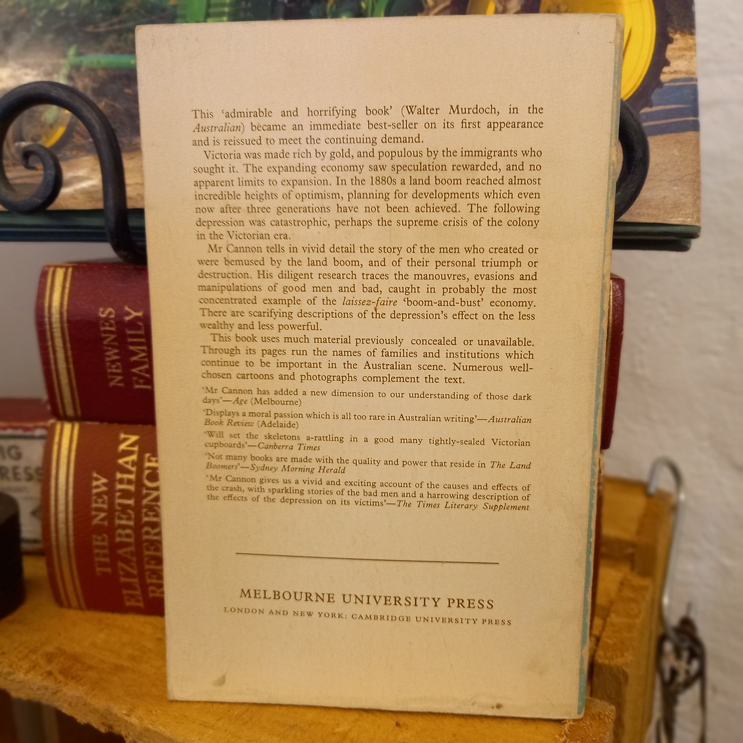 The Land Boomers by Michael Cannon (1967 Paperbound Edition)-Book - Australian Economic History Book-Tilbrook and Co