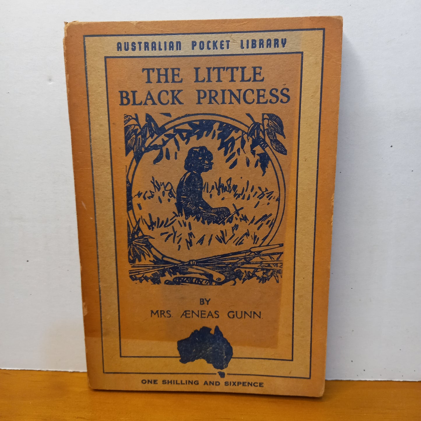 The Little Black Princess of the Never-Never – Mrs. Aeneas Gunn (1947, Robertson & Mullens)-Australian Children’s Fiction / First Nations Interest-Tilbrook and Co