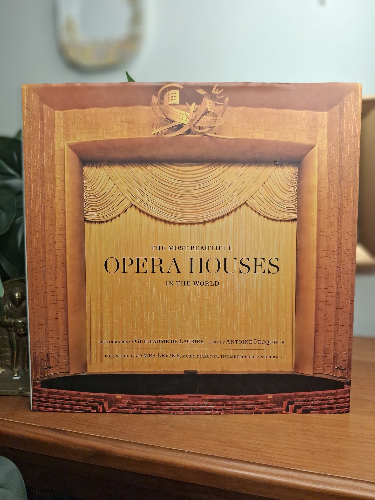 The Most Beautiful Opera Houses in the World by Antoine Pecqueur hardcover book with dust jacket