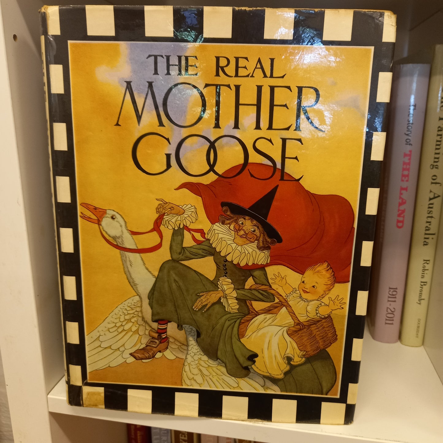 The Real Mother Goose Illustrated by Blanche Fisher Wright-Books-Tilbrook and Co