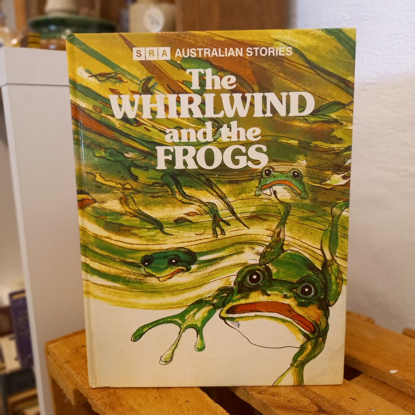 The Whirlwind and the Frogs – L. & G. Adams (1979)-Book - Australian children’s fiction / Nature-themed story / 1970s educational series-Tilbrook and Co
