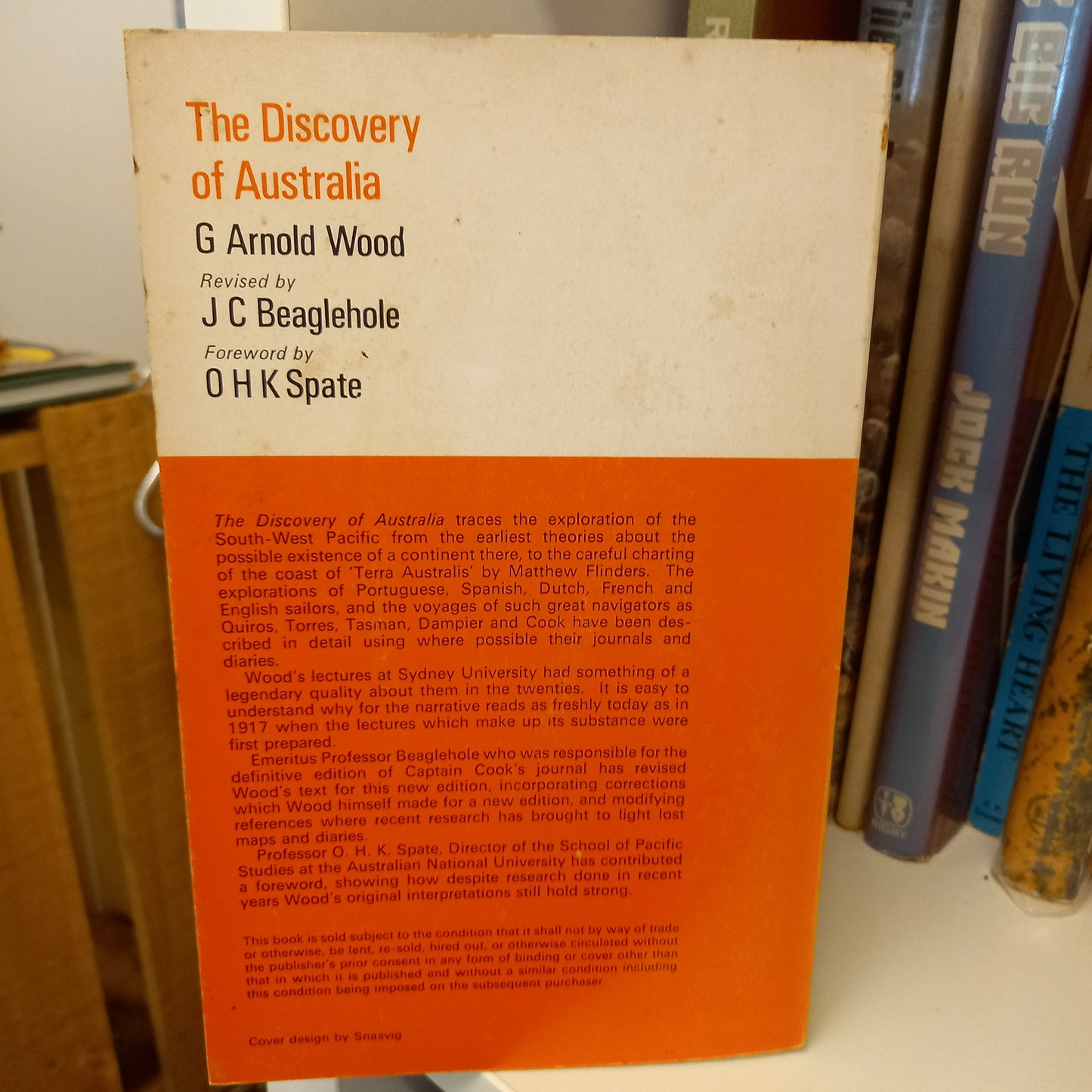 The discovery of Australia by G. Arnold Wood-Books-Tilbrook and Co