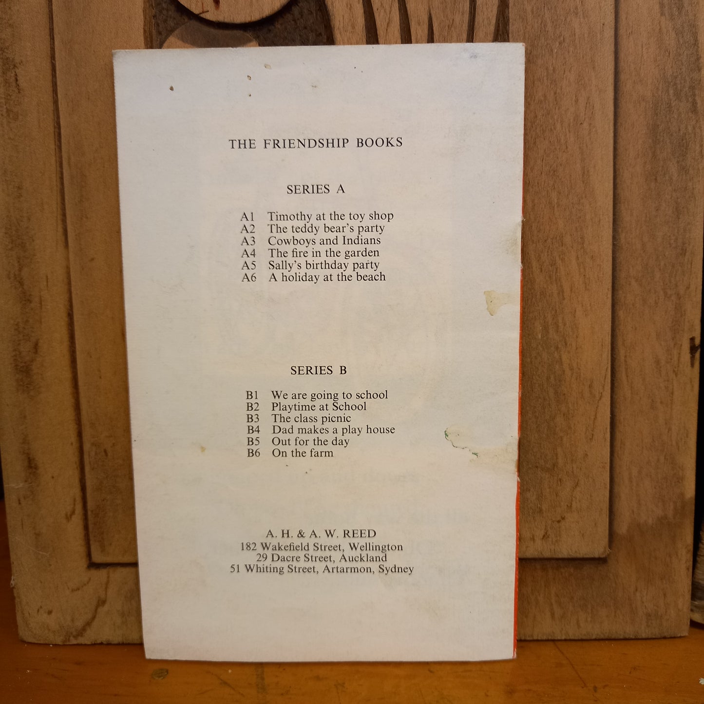 Timothy at the Toy Shop - A Friendship Book A1-Book-Tilbrook and Co