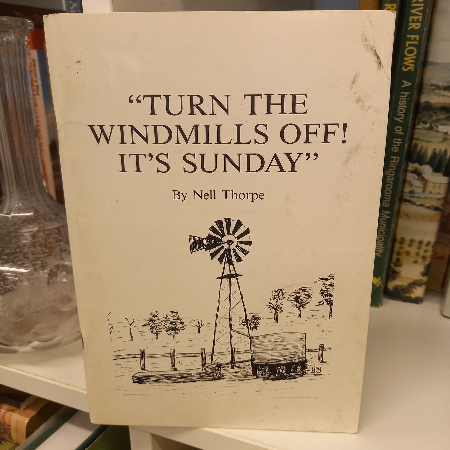 Turn the windmills off... it's Sunday by Nell Thorpe-Books-Tilbrook and Co