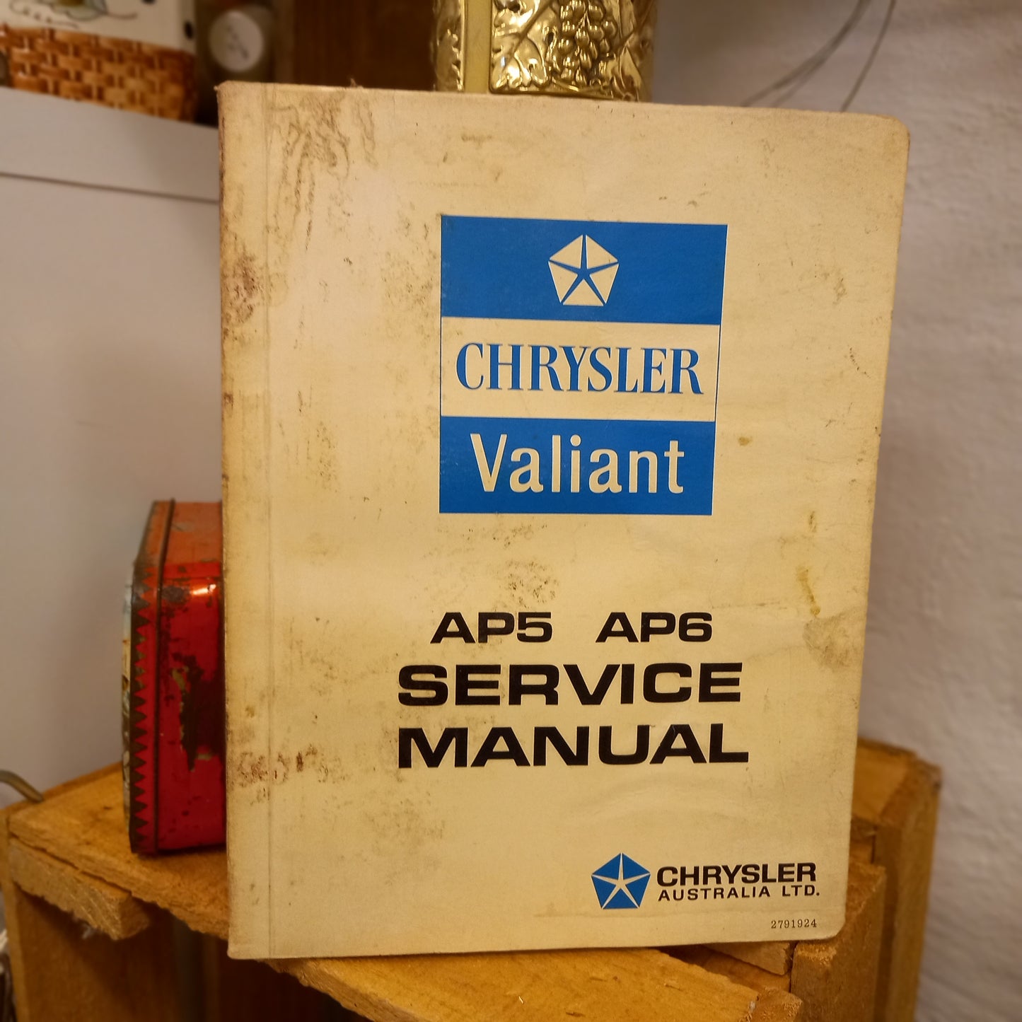 Valiant AP5 & AP6 Service Manual – Chrysler Australia Ltd (1966)-Vintage Automotive Workshop Manual-Tilbrook and Co