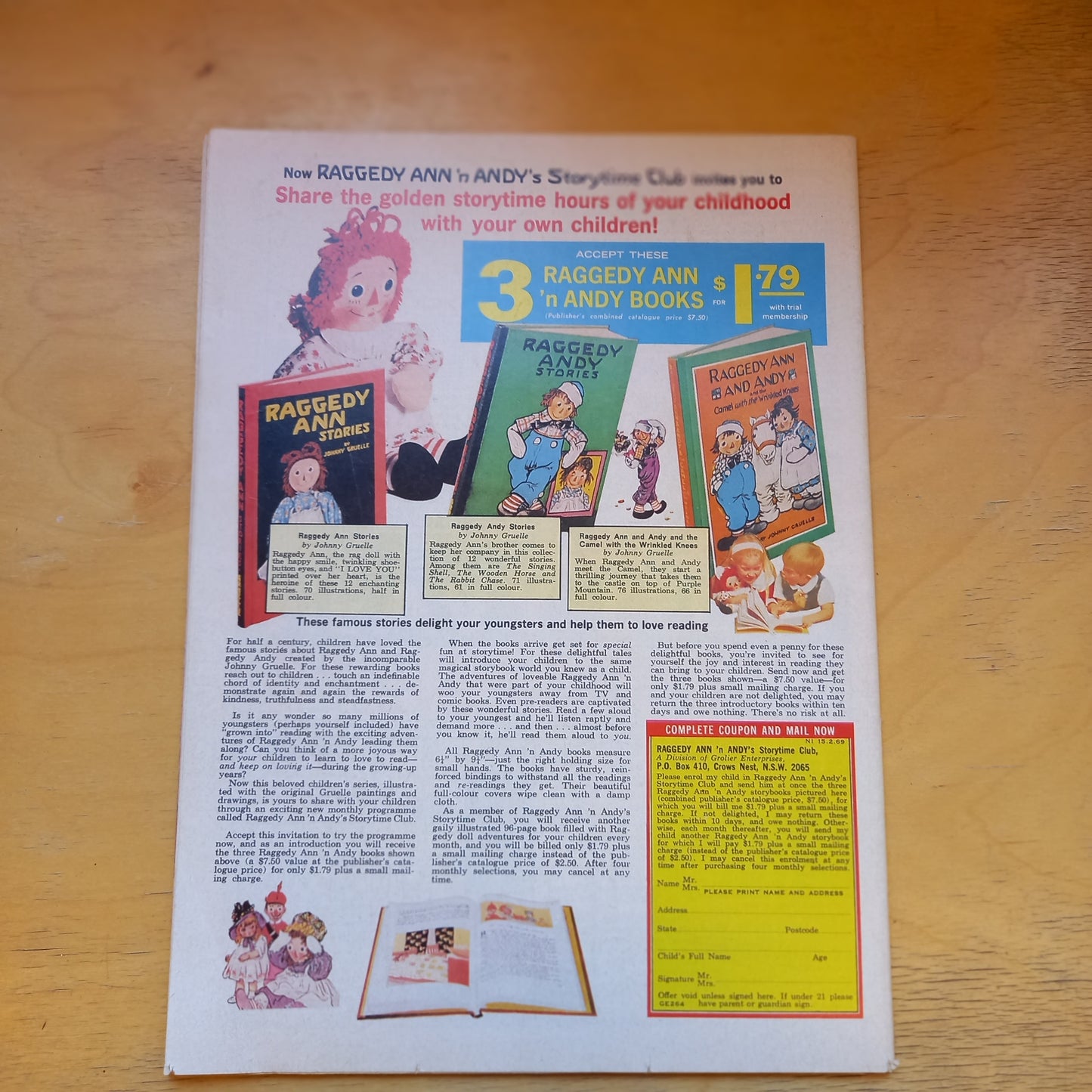 Vintage Magazine New Idea February 15 1969-Vintage Magazines > Women’s Magazines > 1960s Ephemera-Tilbrook and Co