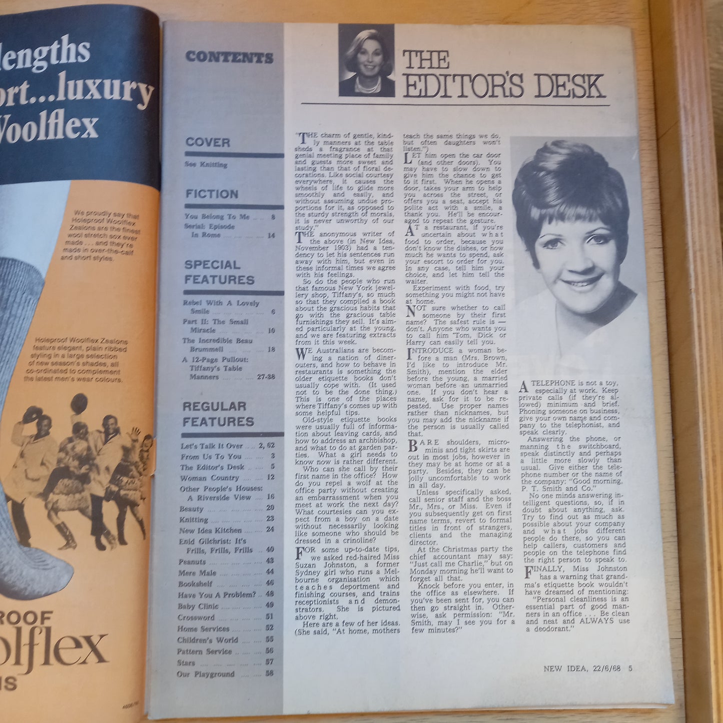 Vintage Magazine New Idea June 22 1968-Vintage Magazines > Women’s Magazines > 1960s Ephemera-Tilbrook and Co