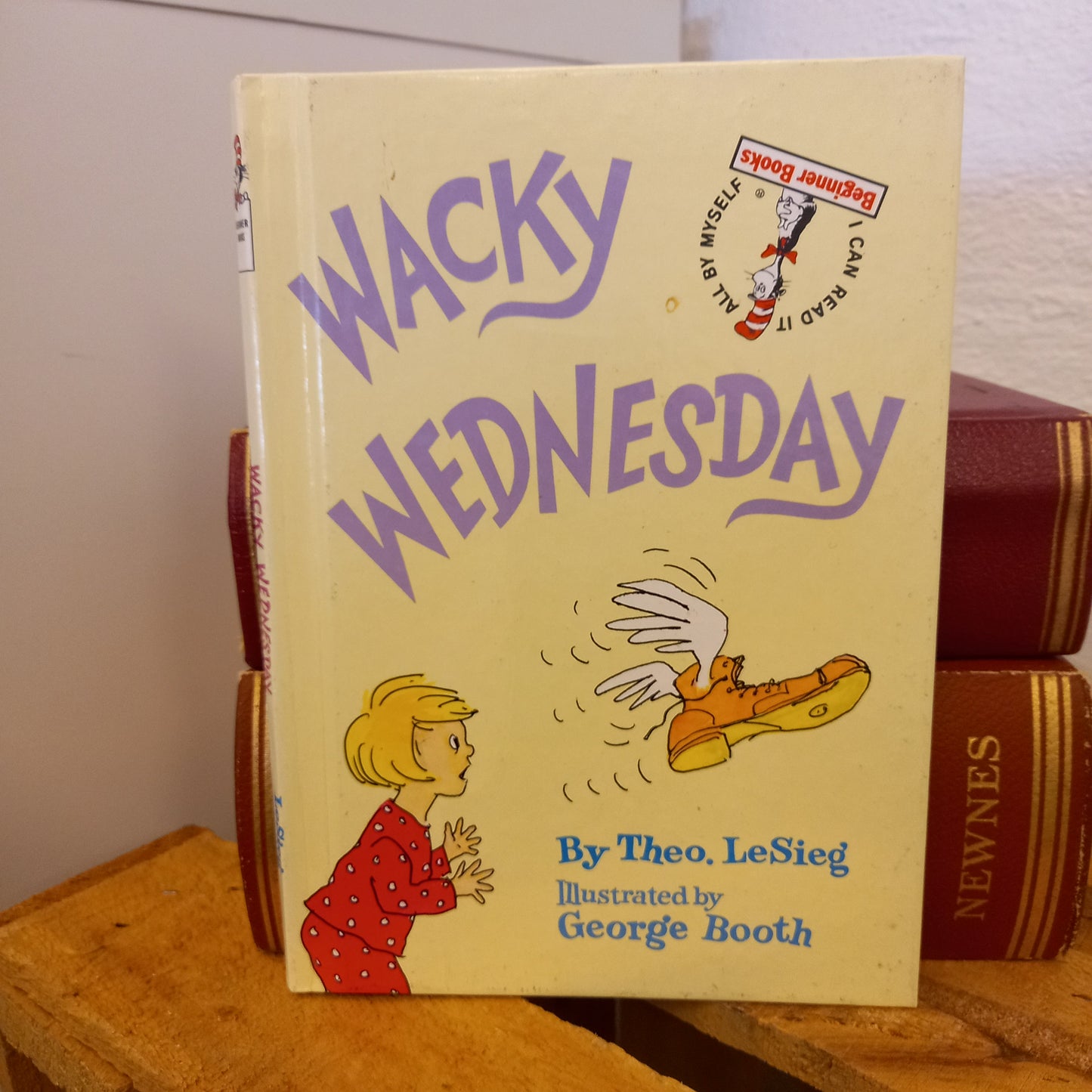 Wacky Wednesday – Theo LeSieg & George Booth (1974, Random House) | Beginner Books® Series-Vintage Children's Books-Tilbrook and Co