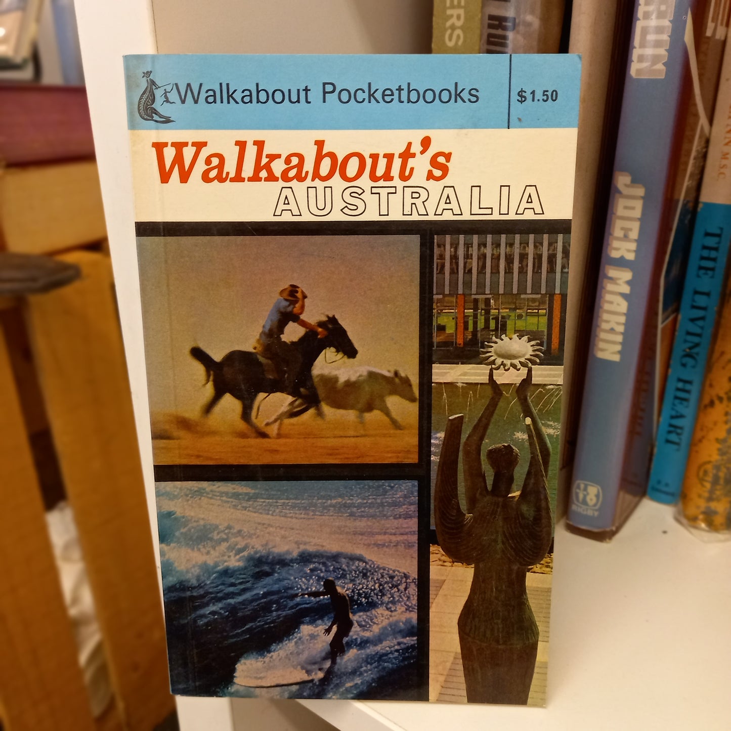 Walkabout’s Australia: An Anthology of Articles and Photographs from Walkabout Magazine – Edited by A. T. Bolton (1968, Ure Smith)-Book -Vintage Australian Travel Anthology / Illustrated Cultural History / Pocket Edition-Tilbrook and Co