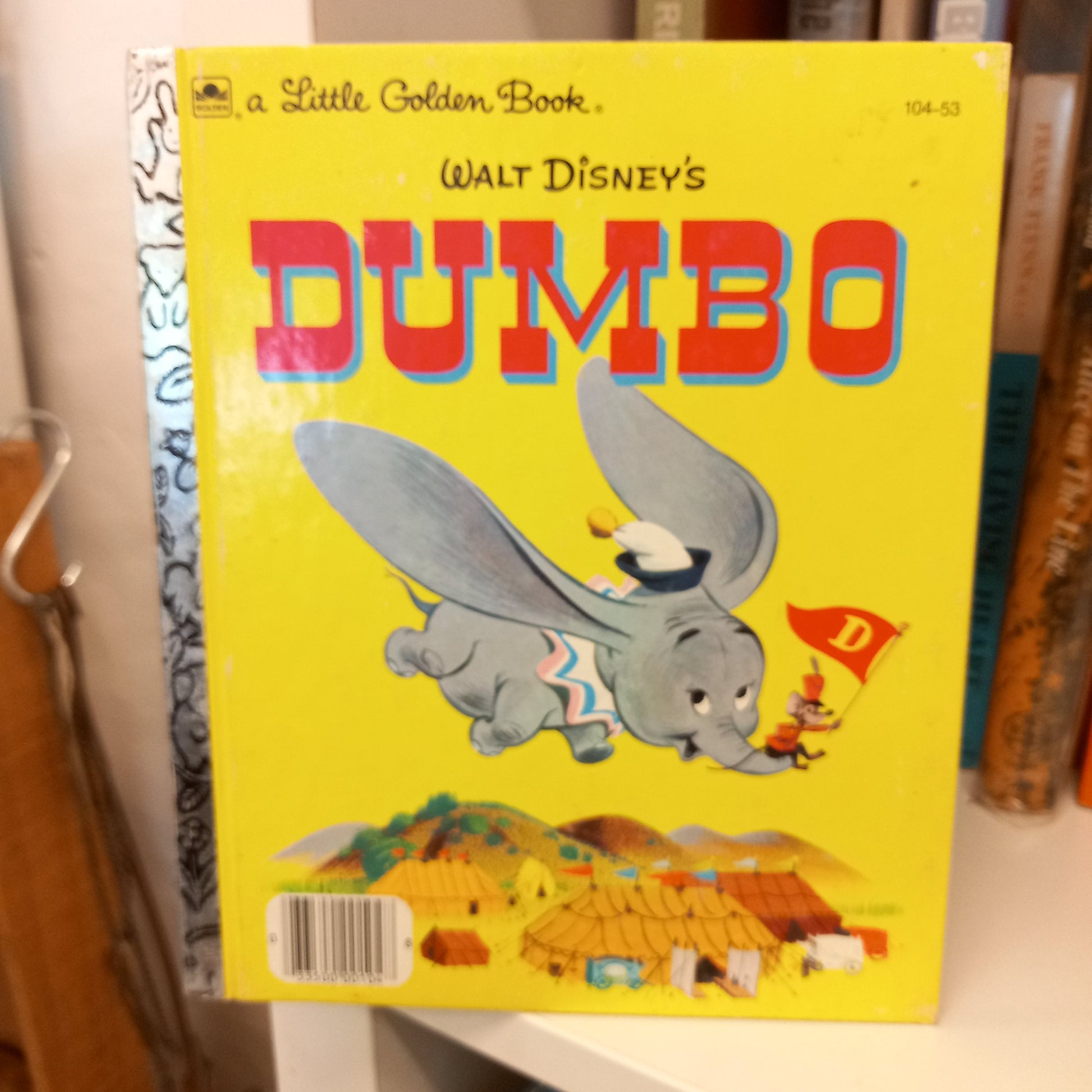 Walt Disney's Dumbo (A Little Golden Book) #104-53-Book-Tilbrook and Co