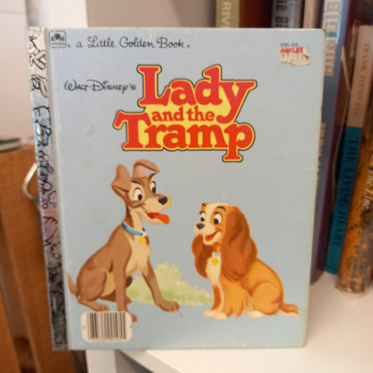 Walt Disney's Lady and the Tramp (A Little Golden Book) #105-55-Book-Tilbrook and Co