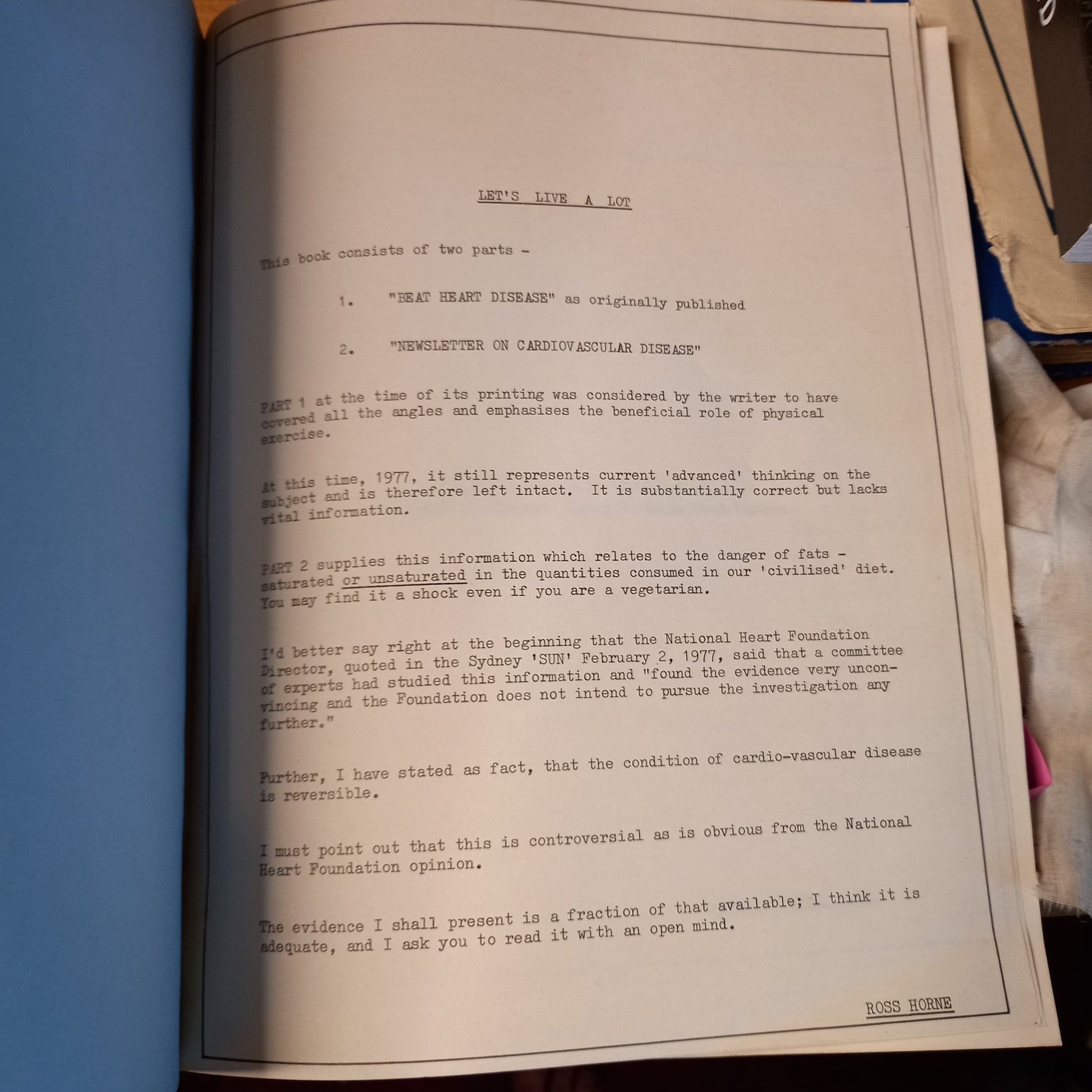 Let's Live a Lot: A Survival Manual for Qantas Airways Staff | Qantas In-House Publication (1975)-Corporate In-House Manual / Airline Culture & History-Tilbrook and Co