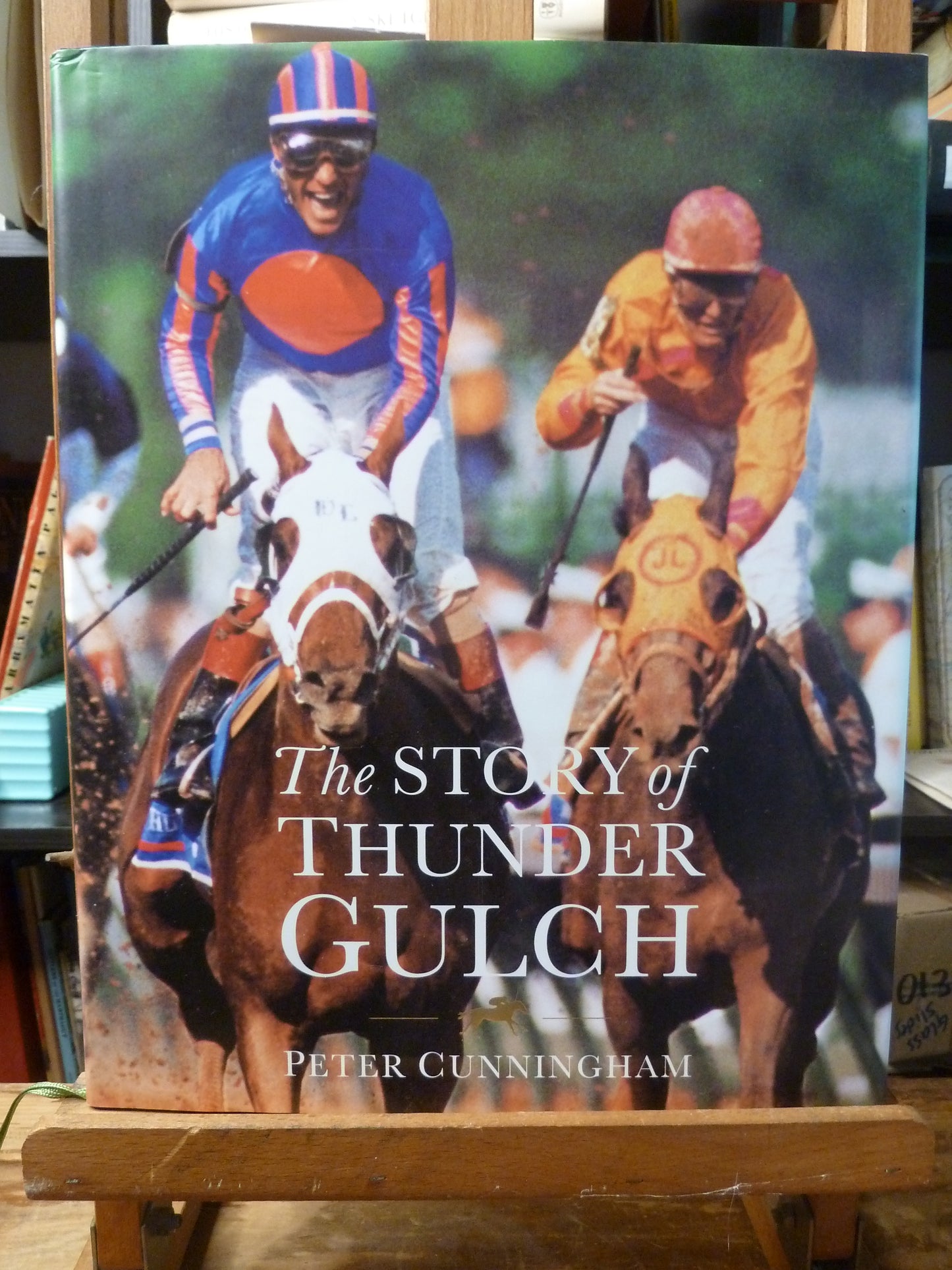 The Story of Thunder Gulch by Peter Cunningham (1996, Fine in Slipcase)-Horse Racing History / Sports Biography-Tilbrook and Co