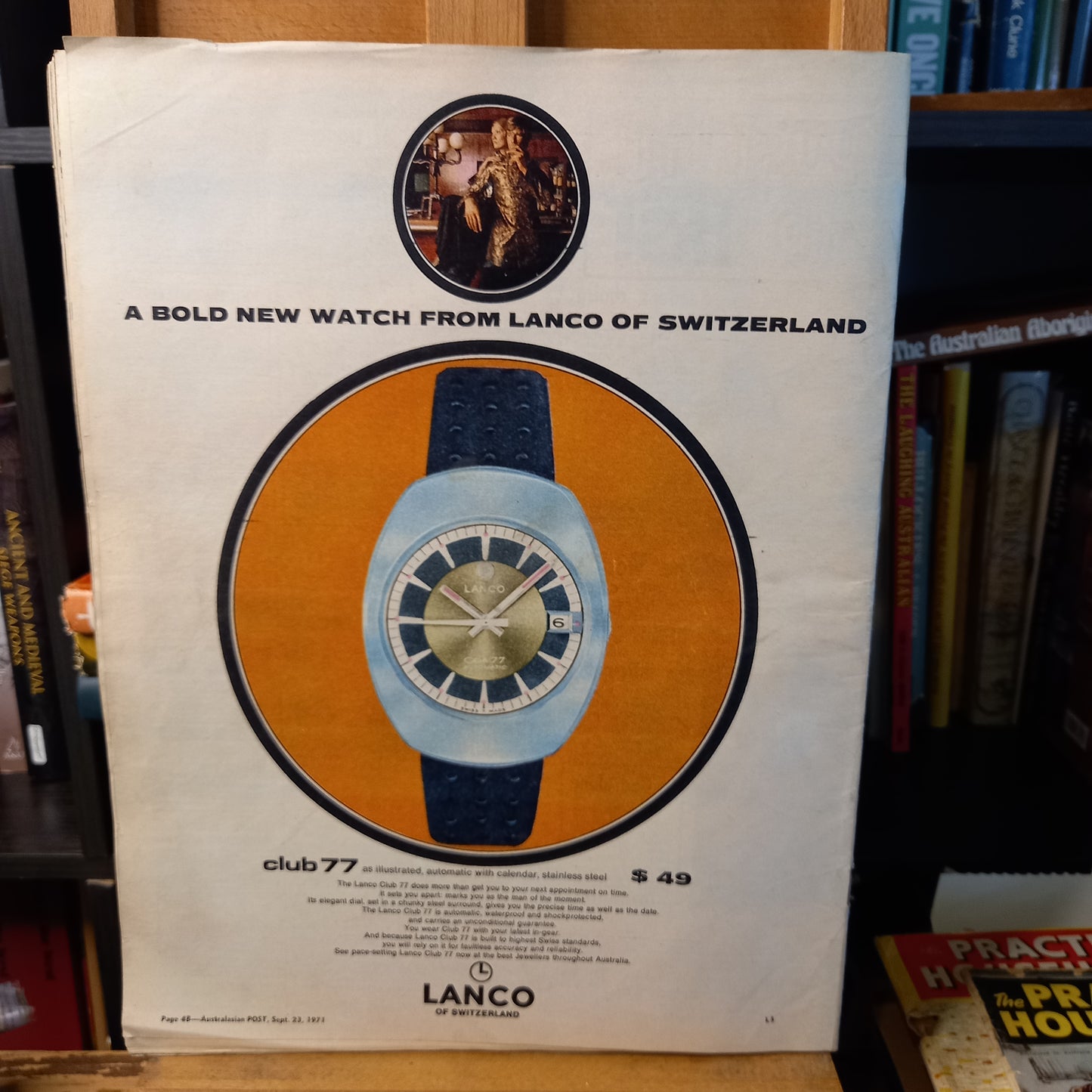 Vintage 1970s Australasian POST Magazine September 23 1971-Ephemera-Tilbrook and Co