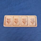 Vintage Wooden Shortbread Mould – Rectangular Thistle Design-Vintage Kitchenware / Baking Mould-Tilbrook and Co