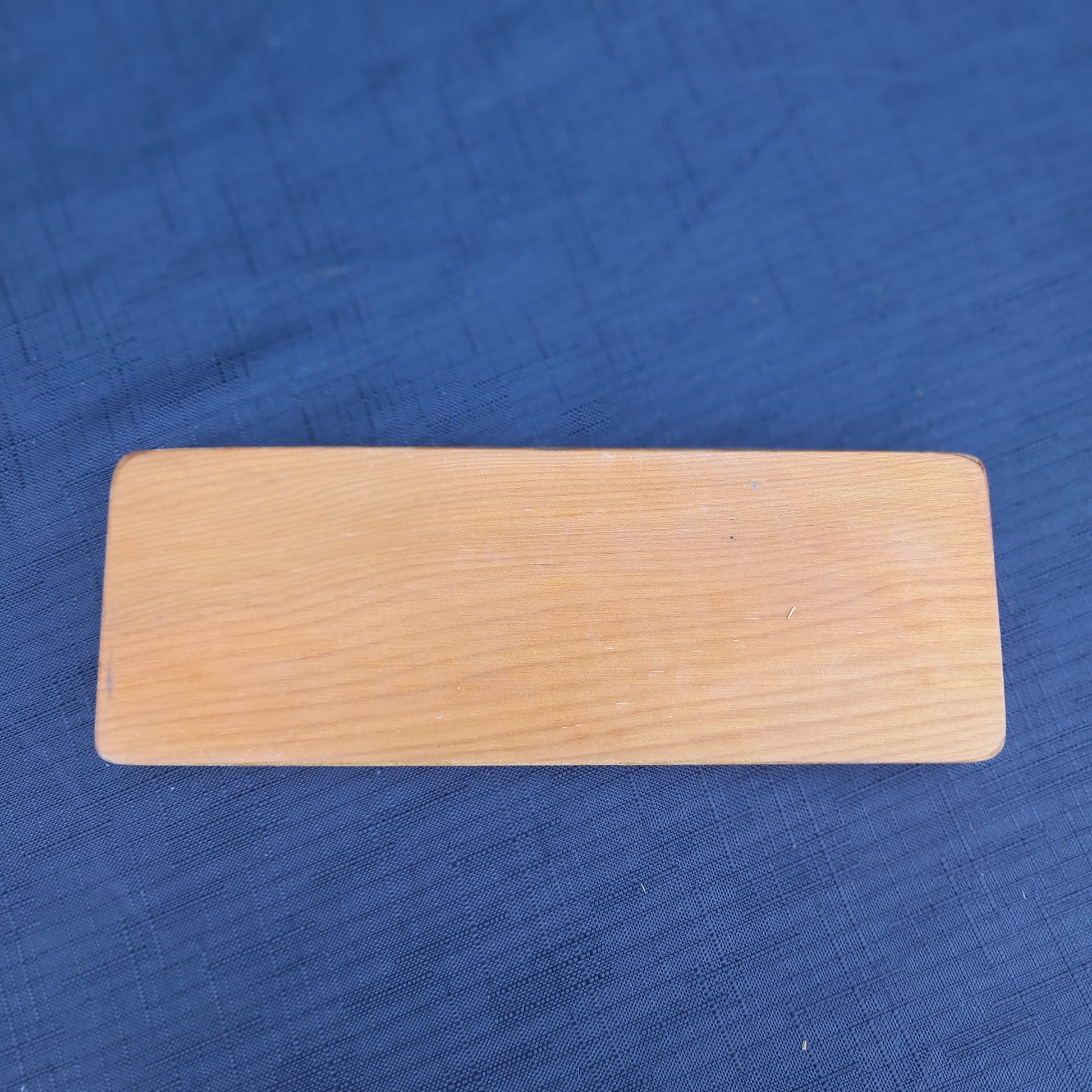 Vintage Wooden Shortbread Mould – Rectangular Thistle Design-Vintage Kitchenware / Baking Mould-Tilbrook and Co