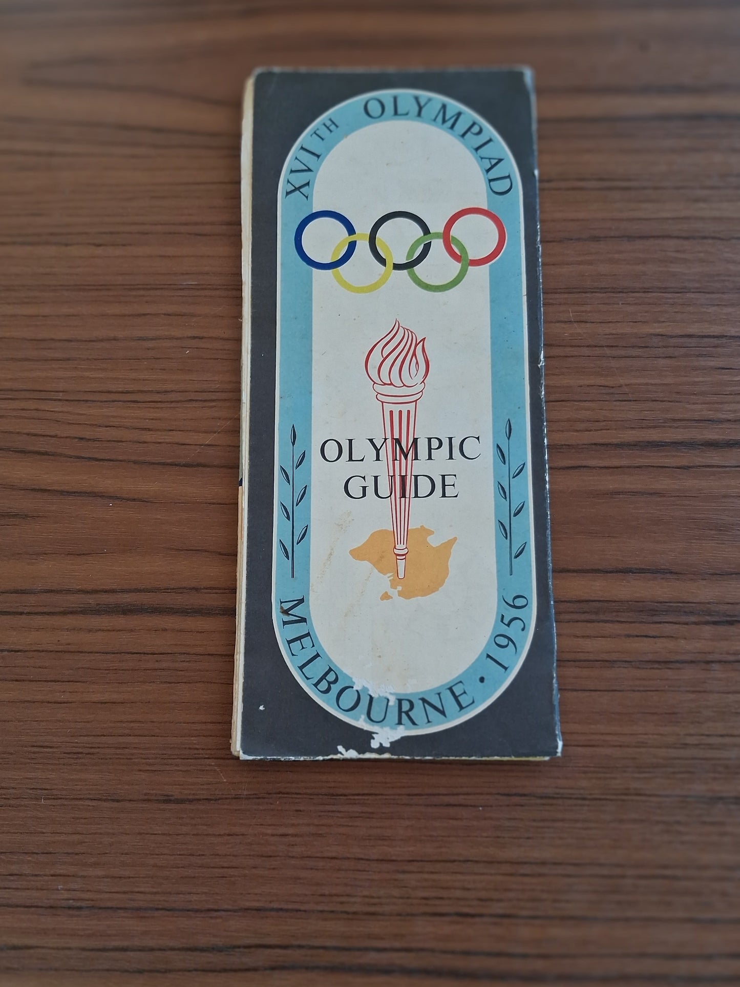 XVI TH. Olympiad : Melbourne 1956 Olympic Guide-Pamphlet-Tilbrook and Co