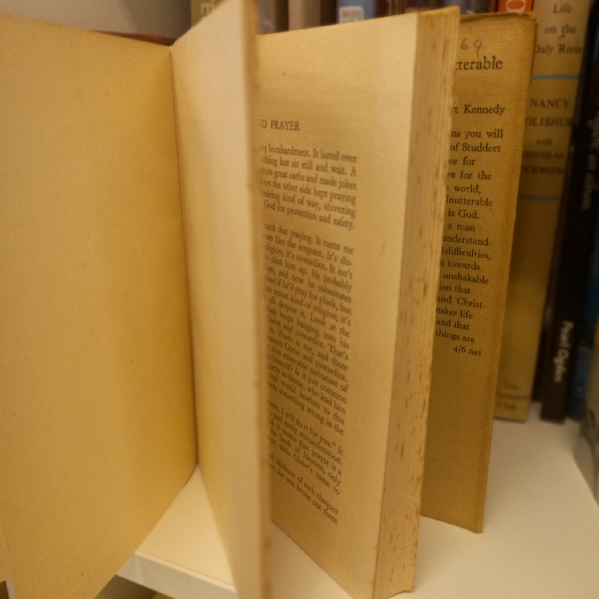 The Best of G. A. Studdert-Kennedy (Woodbine Willie) – Selected by a Friend (1947, Hardcover)-Book – Christian Literature / War Poetry & Prose-Tilbrook and Co